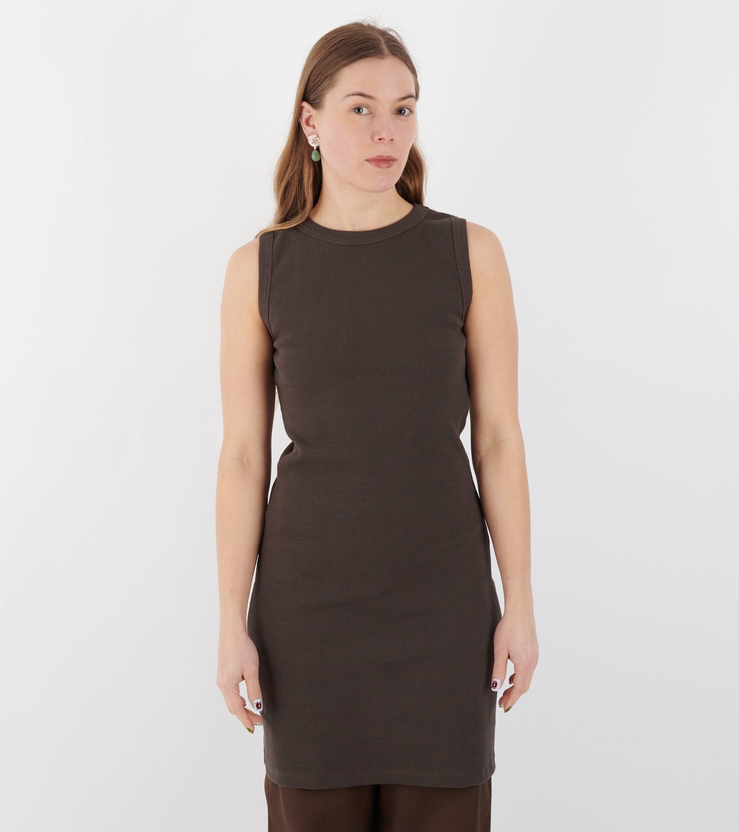 Carrie Dress Chestnut