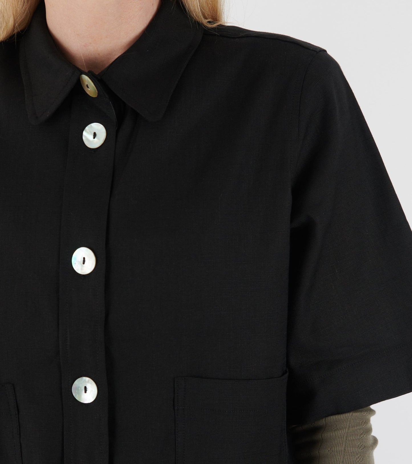 Amanda S/S Shirt Black