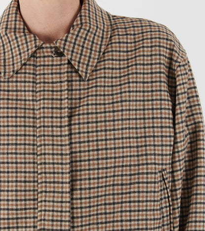 Sos Jacket Brown Check