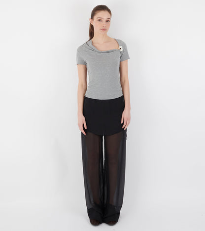 Silk Archive Pants Black