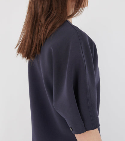 Lay3 Half-sleeve Blouse Mood Indigo