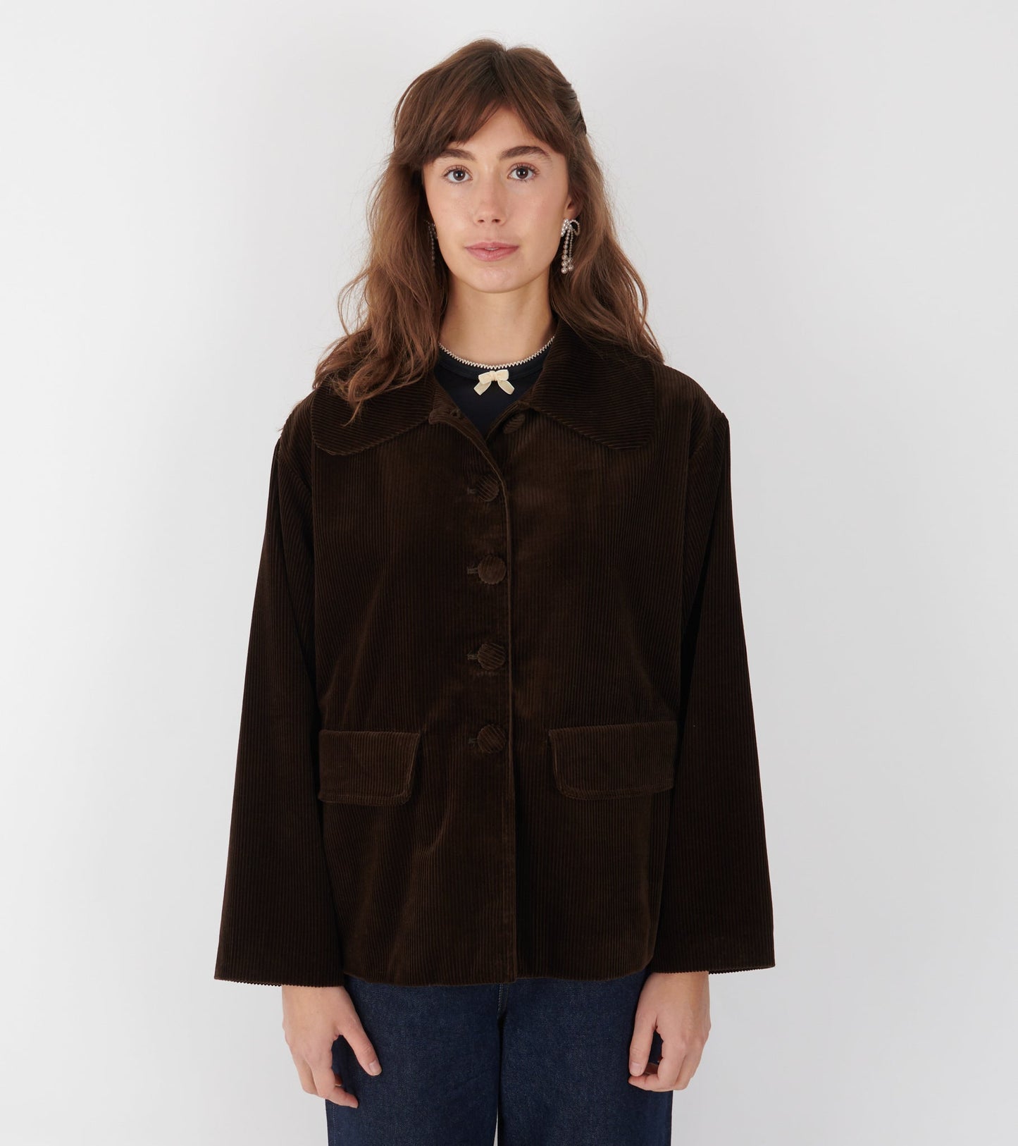 Mati Corduroy Jacket Brown
