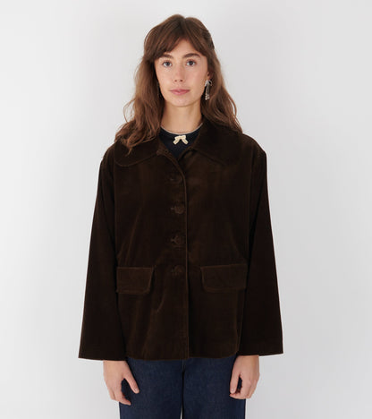 Mati Corduroy Jacket Brown