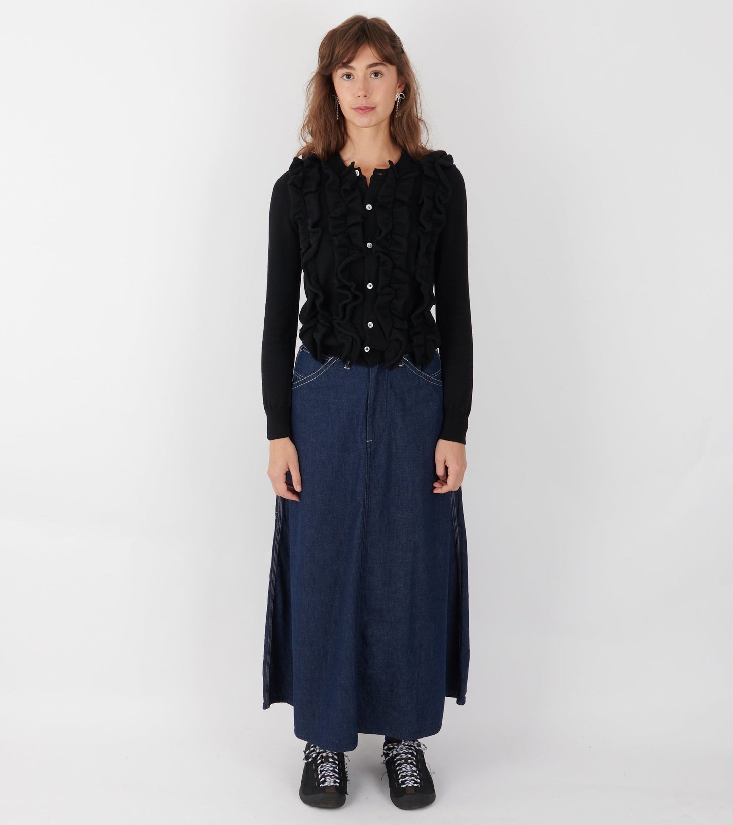 Denim Skirt One Wash