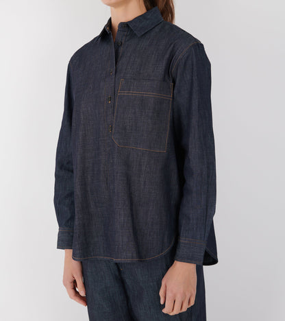 Lynette Shirt Denim Classic Blue