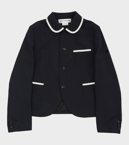 Piping Jacket Navy/White