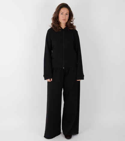 Lace Sweatpants Black