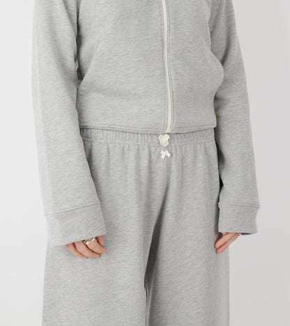 Lace Sweatpants Light Grey Melange