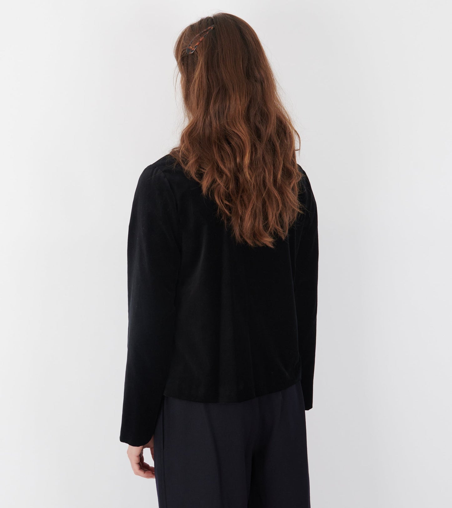 Velvet Jacket Black