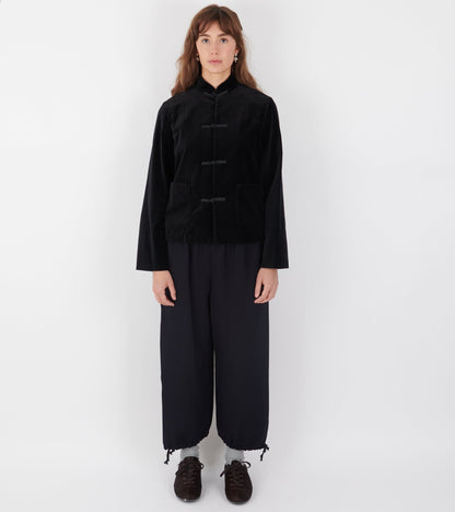 Velvet Jacket Black