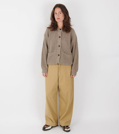 Wide Chino Pants Beige