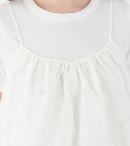Strap Top Laceflower White