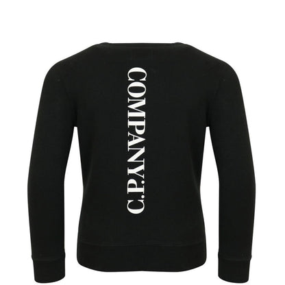 Kids CP Company White Logo Sweatshirt