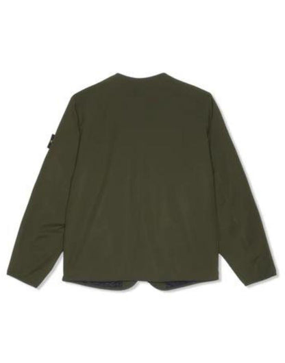 STONE ISLAND SOFTSHELL-R_E.DYE PRIMALOFT LINER JACKET OLIVE