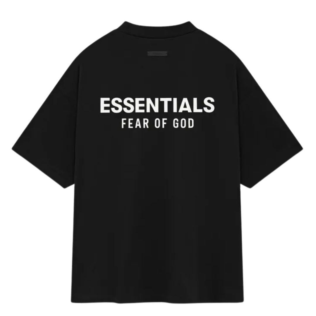 ESSENTIALS FOG T-SHIRT BLACK FW24