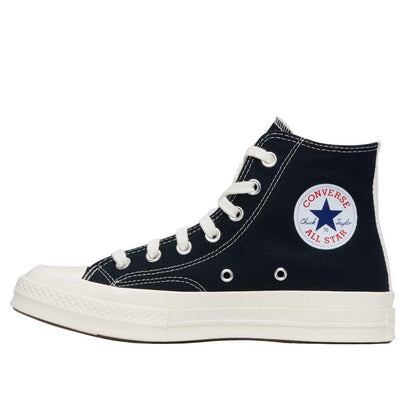 COMME DES GARÇONS PLAY CONVERSE CHUCK 70 OG SINGLE HEART BLACK