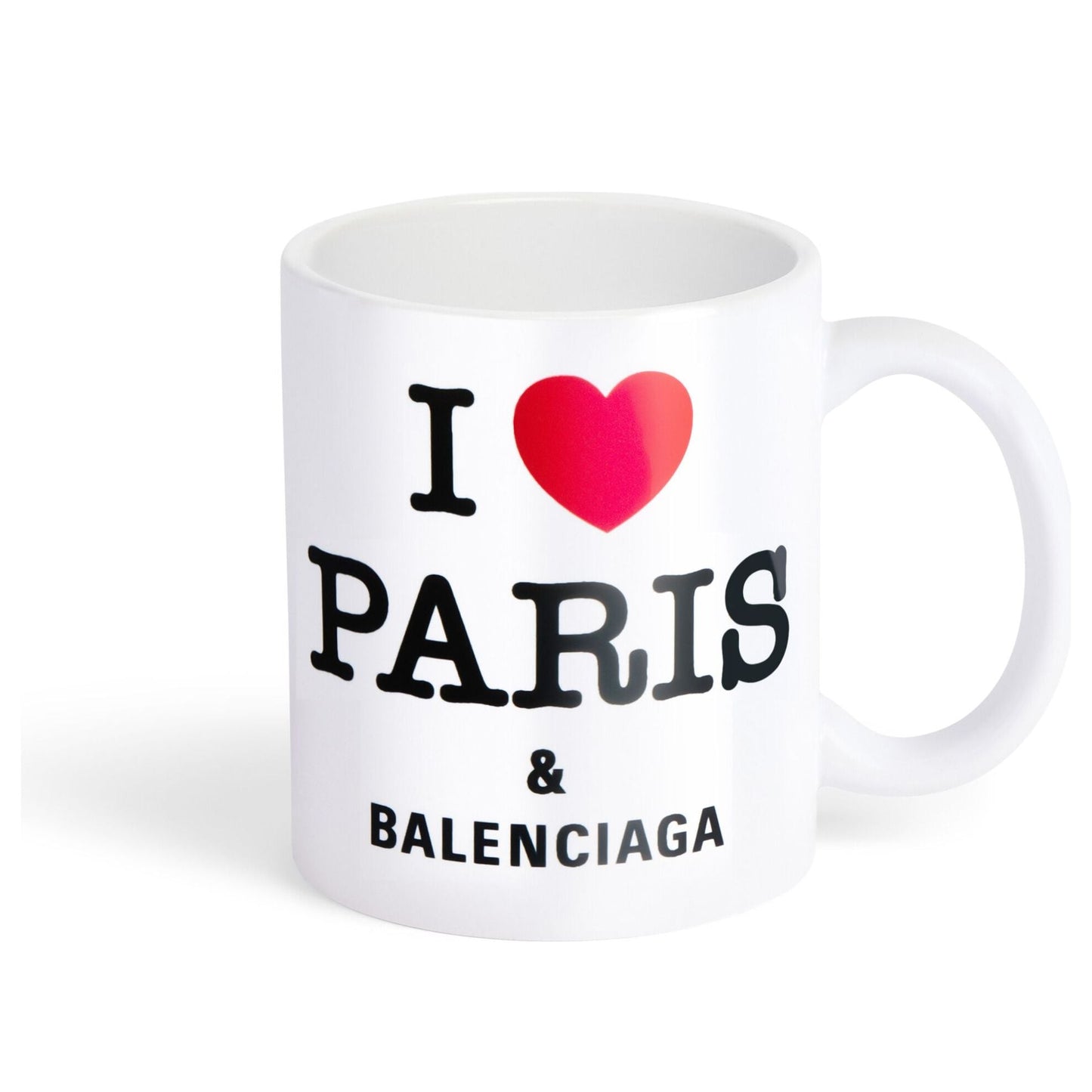 Balenciaga I love Paris Balenciaga Mug 'White' 818761T01769000