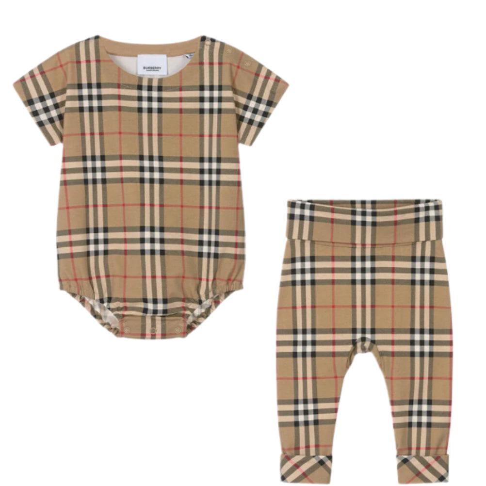 Burberry Infant Check Set
