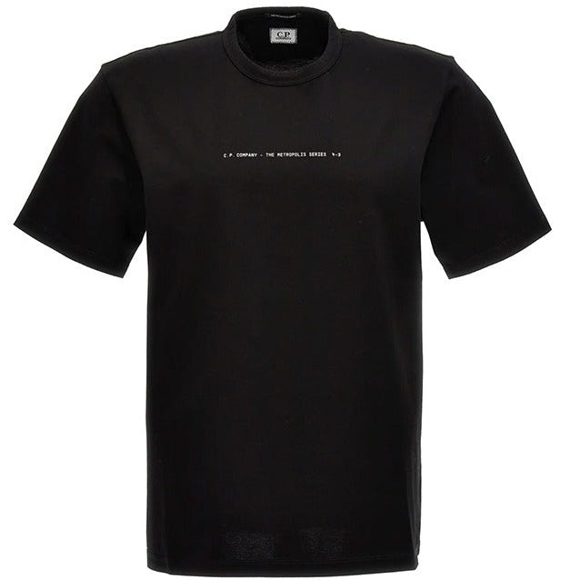 CP Company Black Graphic T-Shirt