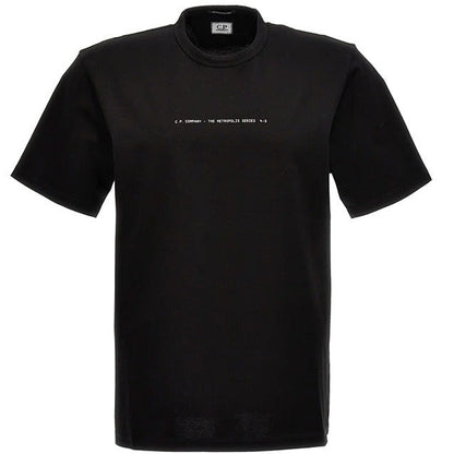 CP Company Black Graphic T-Shirt