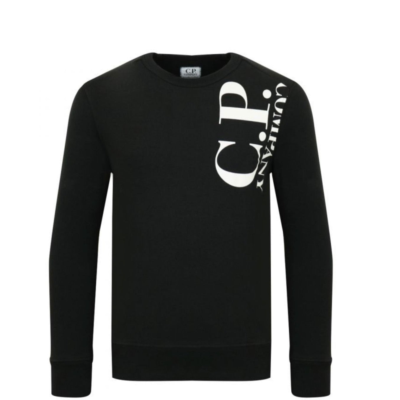 Kids CP Company White Logo Sweatshirt