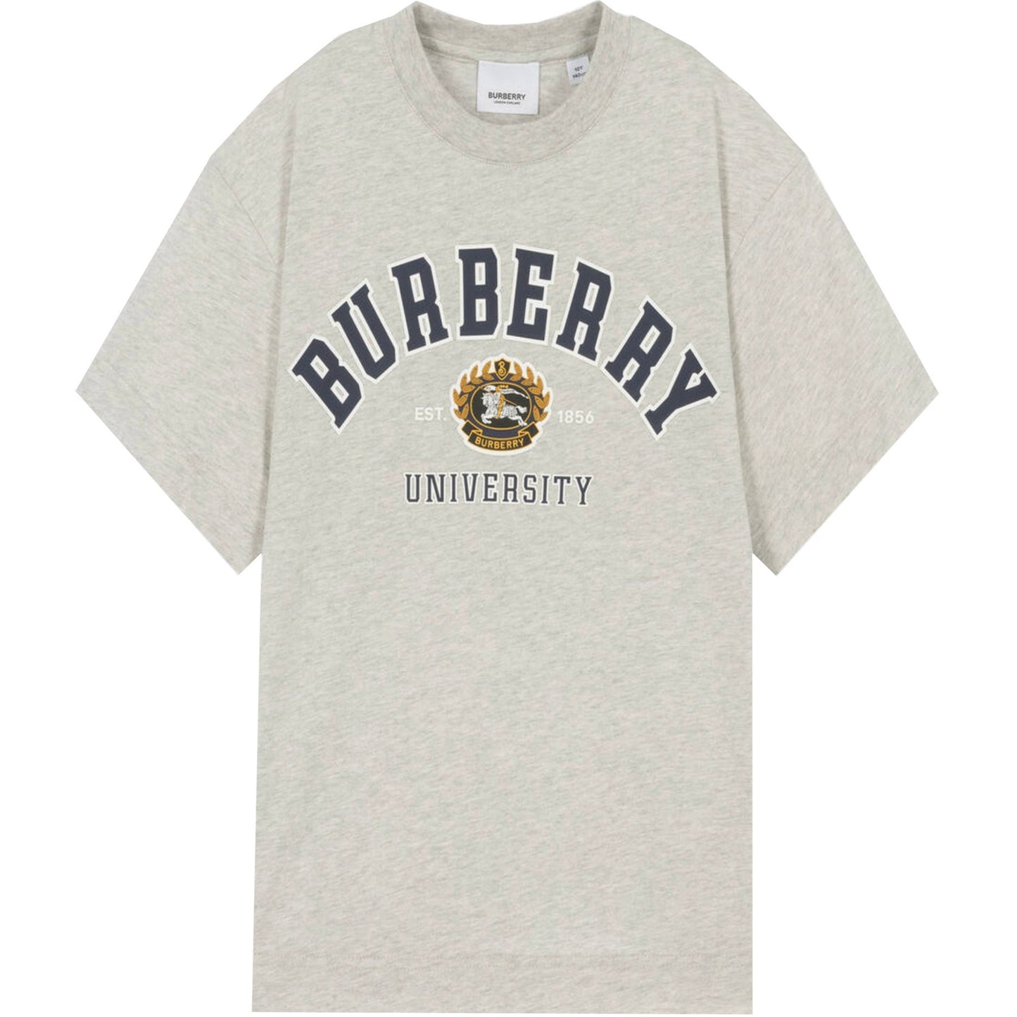 Kids Burberry Grey Logo T-Shirt