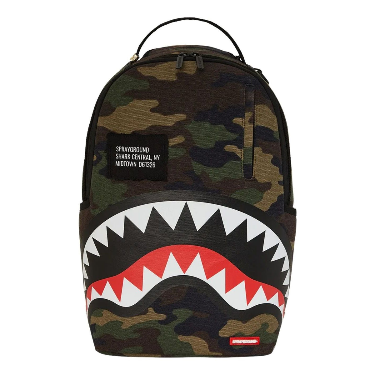 Sprayground Shark Central Camo DLXS Backpack 'Multicolor' W11357383720-37