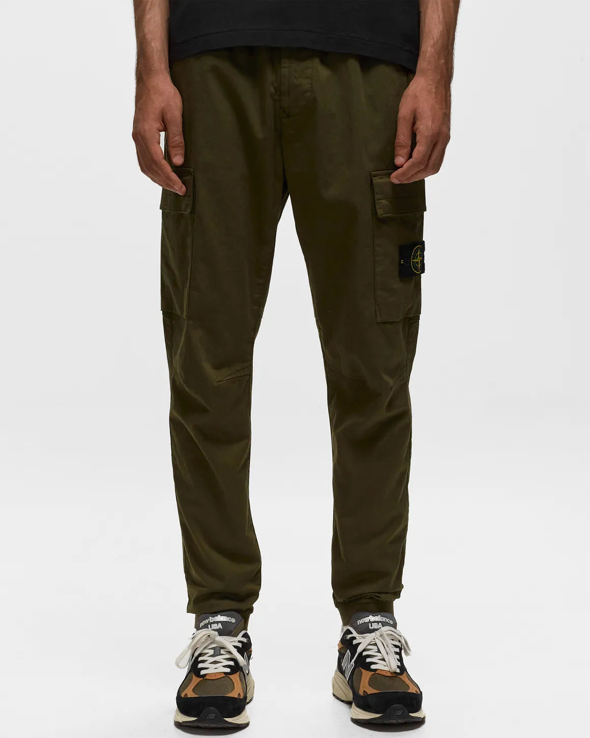 Stone Island Garment Dyed Cargo Pants