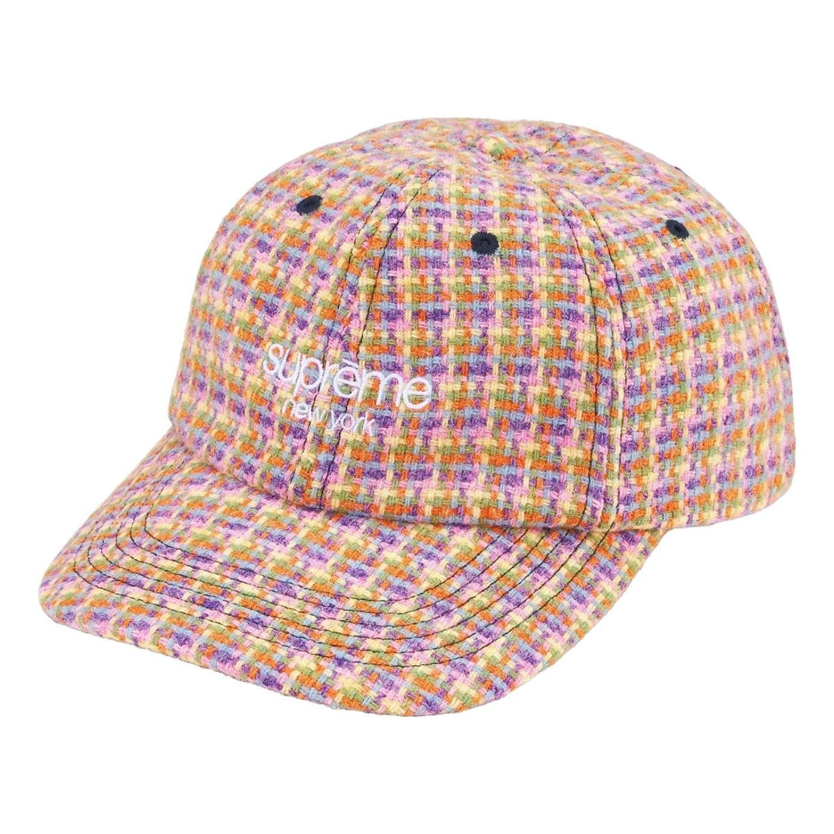 Supreme FW25 Harris Tweed® 6-Panel 'Yellow' FW25H118-YELLOW