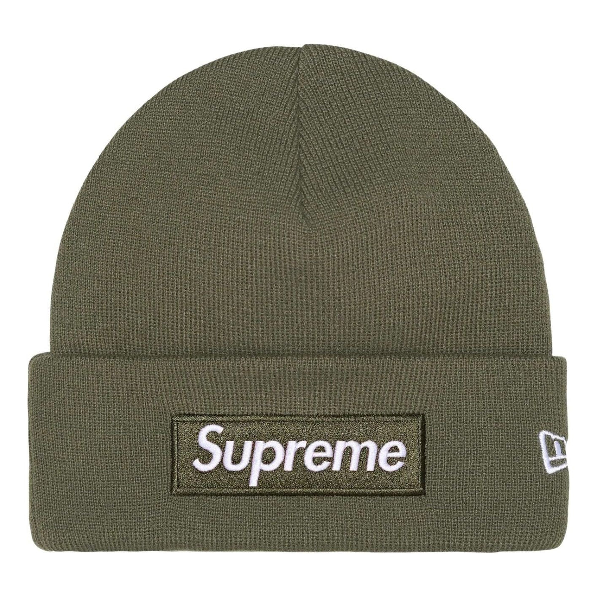 Supreme FW25 New Era Bo Logo Beanie 'Light Olive' FW25BN5-LIGHT-OLIVE
