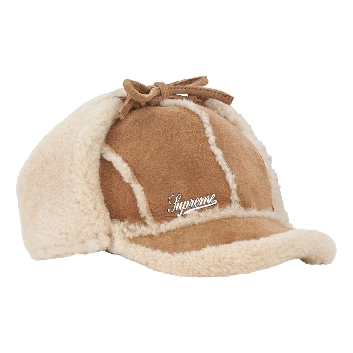 Supreme FW25 Shearling Lined Earflap Cap 'Tan' SUP-FW25-1100-TAN