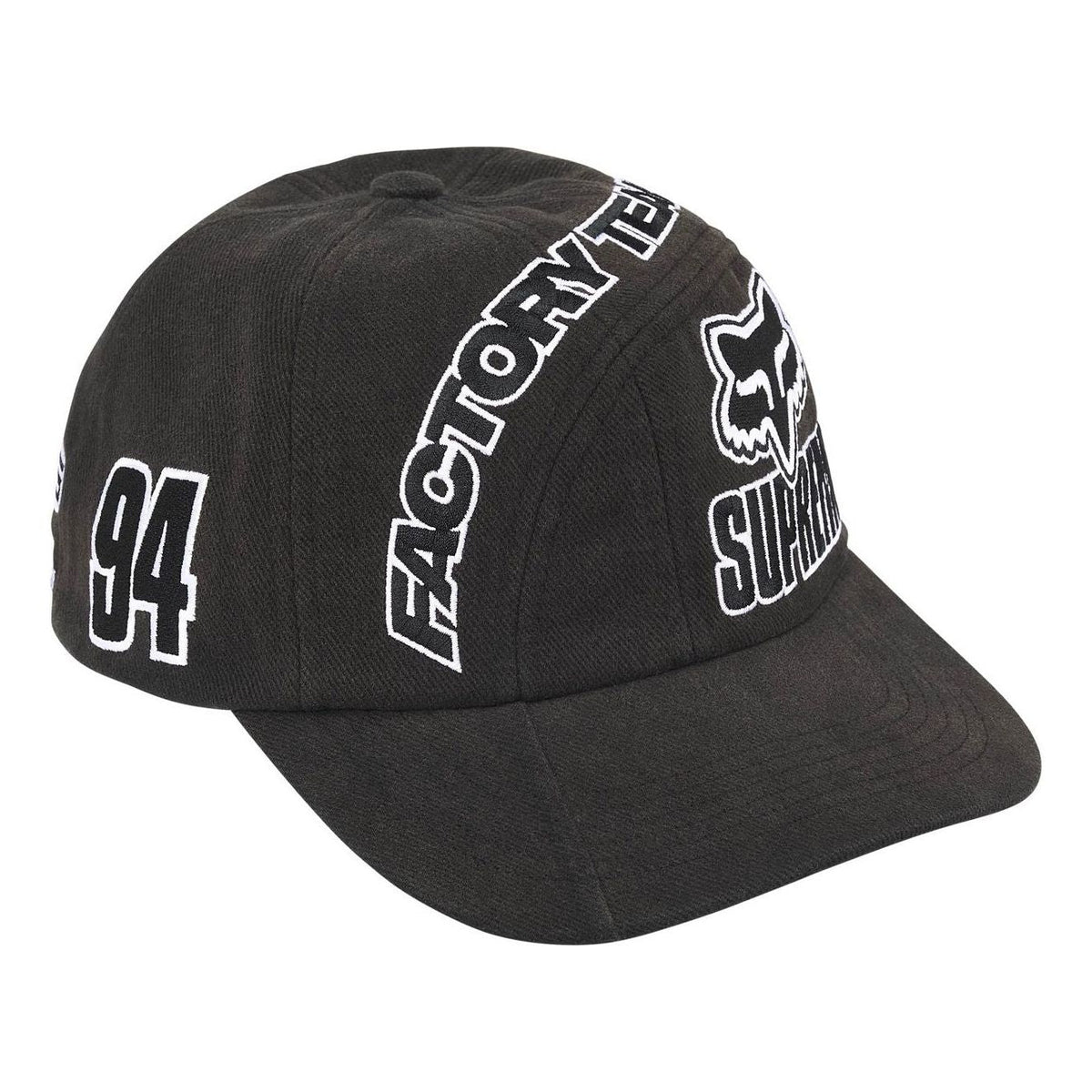Supreme x Fox Racing 6-Panel 'Black' FW25H81-BLACK