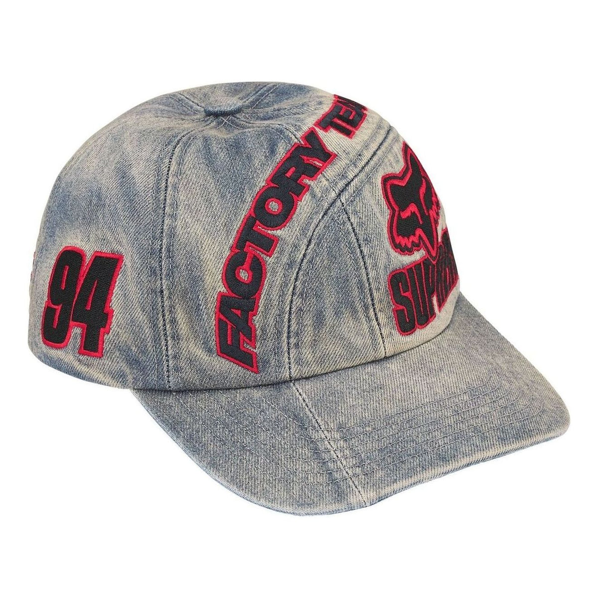 Supreme x Fox Racing 6-Panel 'Denim' FW25H81-DENIM