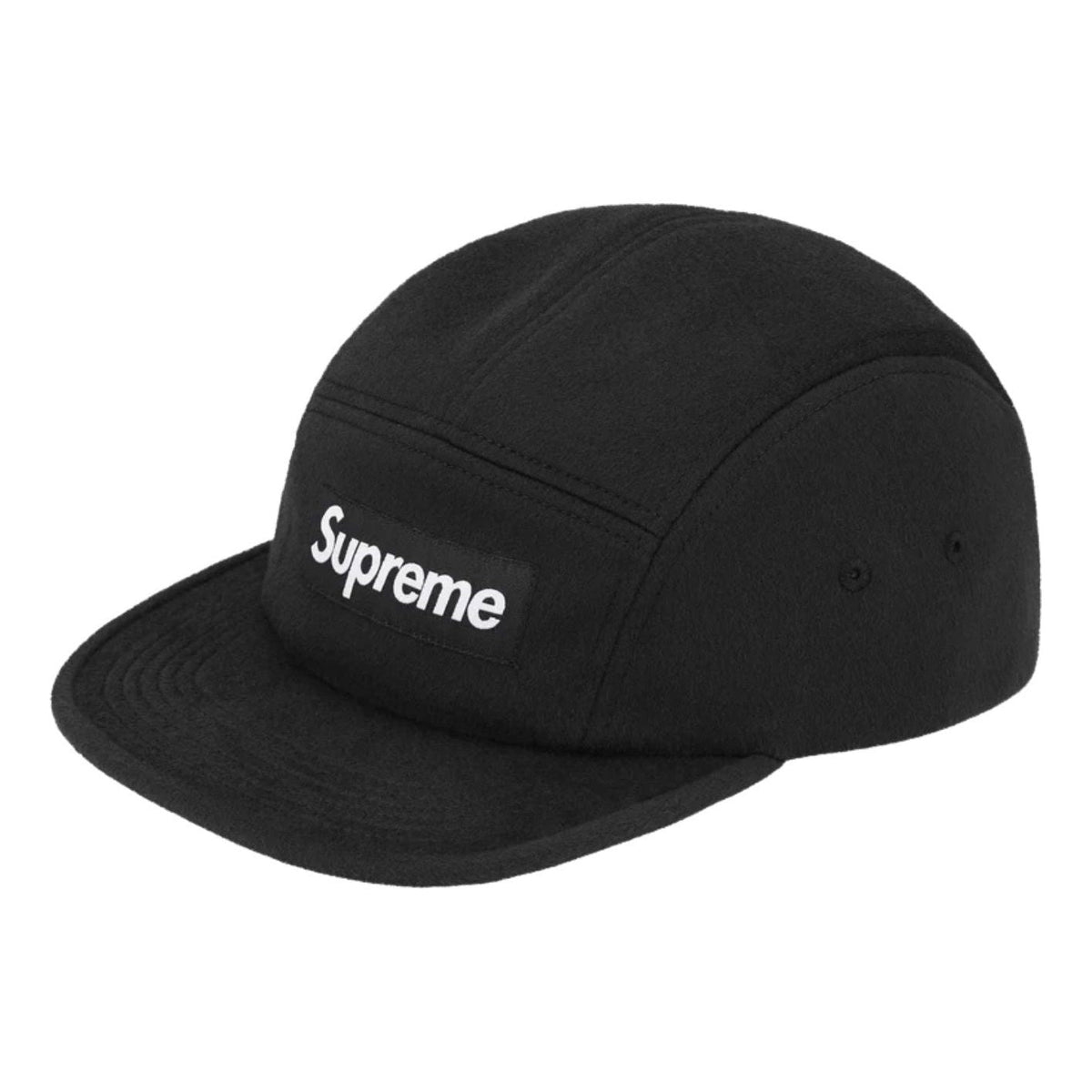 Supreme FW25 Wool Camp Cap 'Black' SUP-FW25-1102-BLK