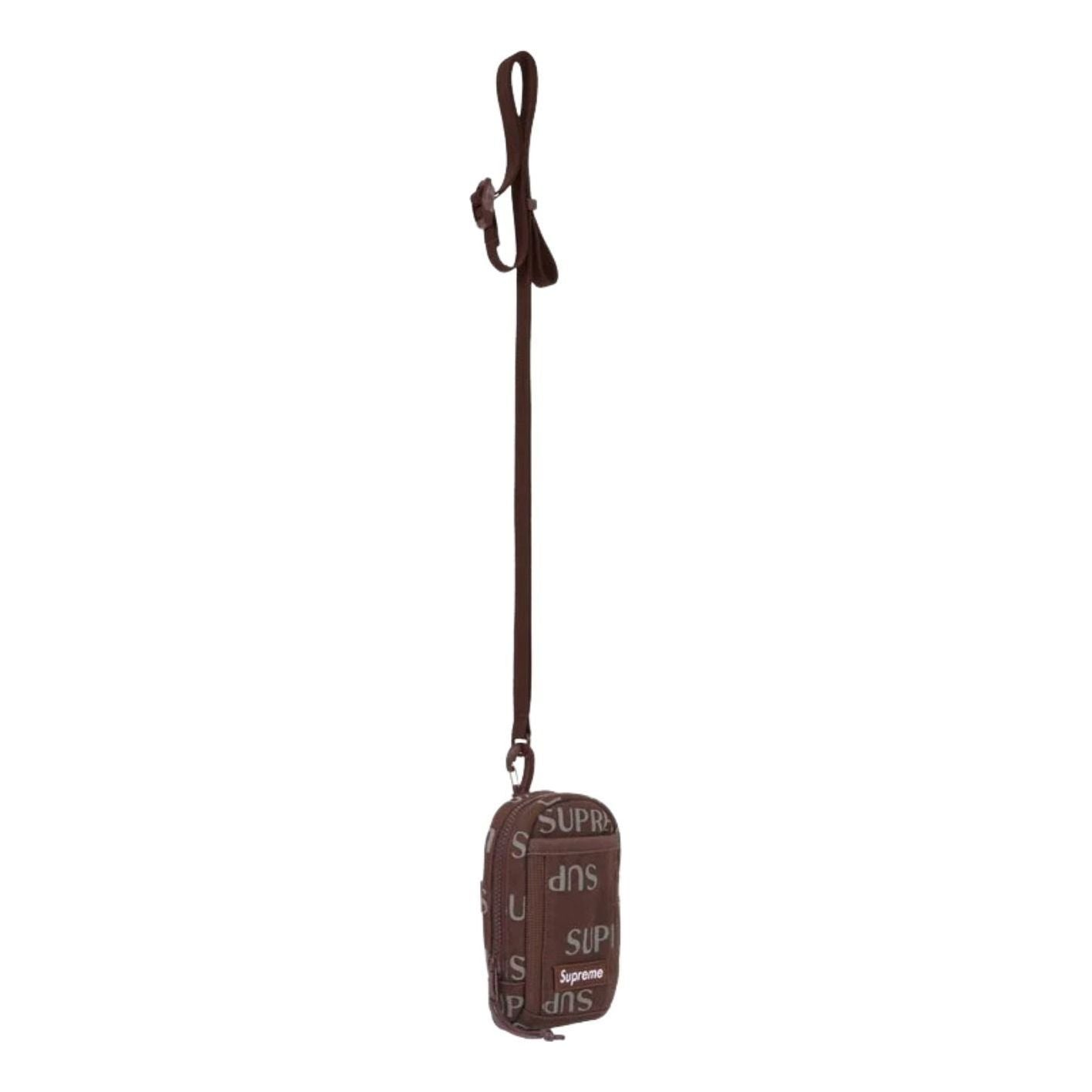 Supreme FW26 Neck Pouch 'Brown' FW26B10-BROWN