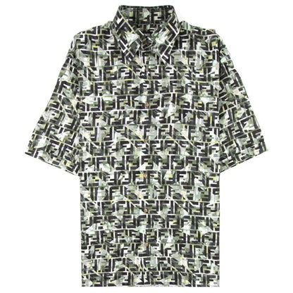 Fendi Camouflage FF Print Shirt