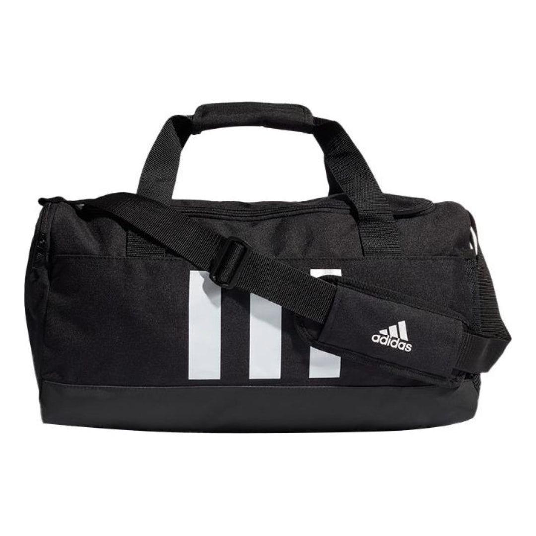 adidas Essentials 3-Stripes duffel Bag - Smal 'Black White' GN2041