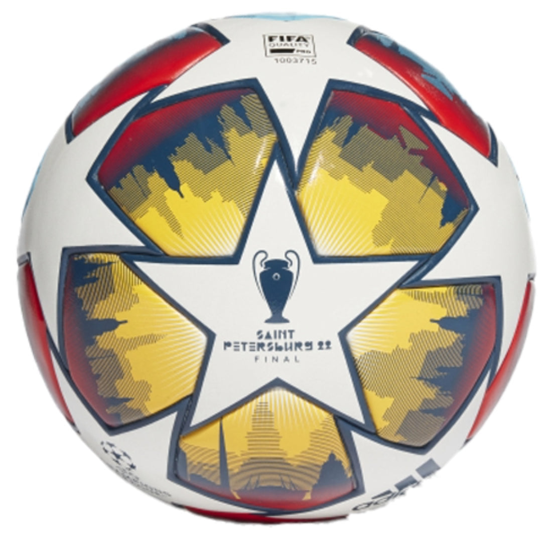 adidas UCL Finale Competition Match Soccer Ball 'White Yellow Red' H57810
