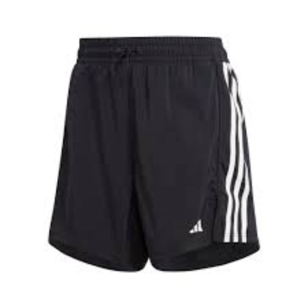 (WMNS) adidas AEROREADY Hyperglam 5-Inch Woven Shorts Asia Sizing 'Black White' IB0697