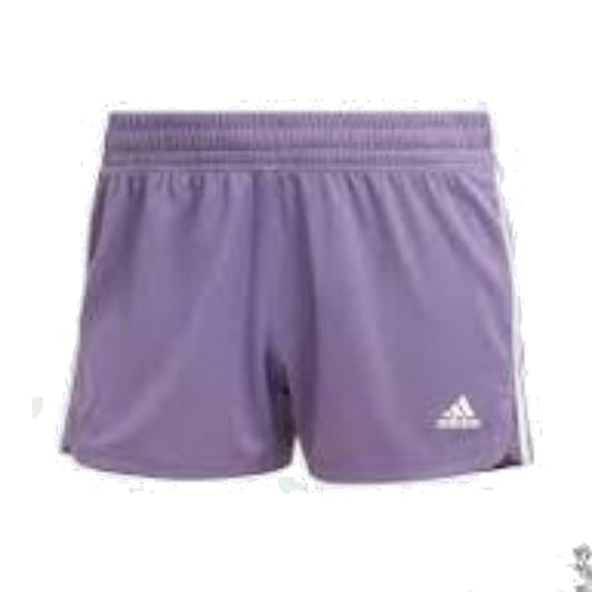 (WMNS) adidas Pacer 3-Stripes Knit Shorts Asia Sizing 'Purple' IL1369