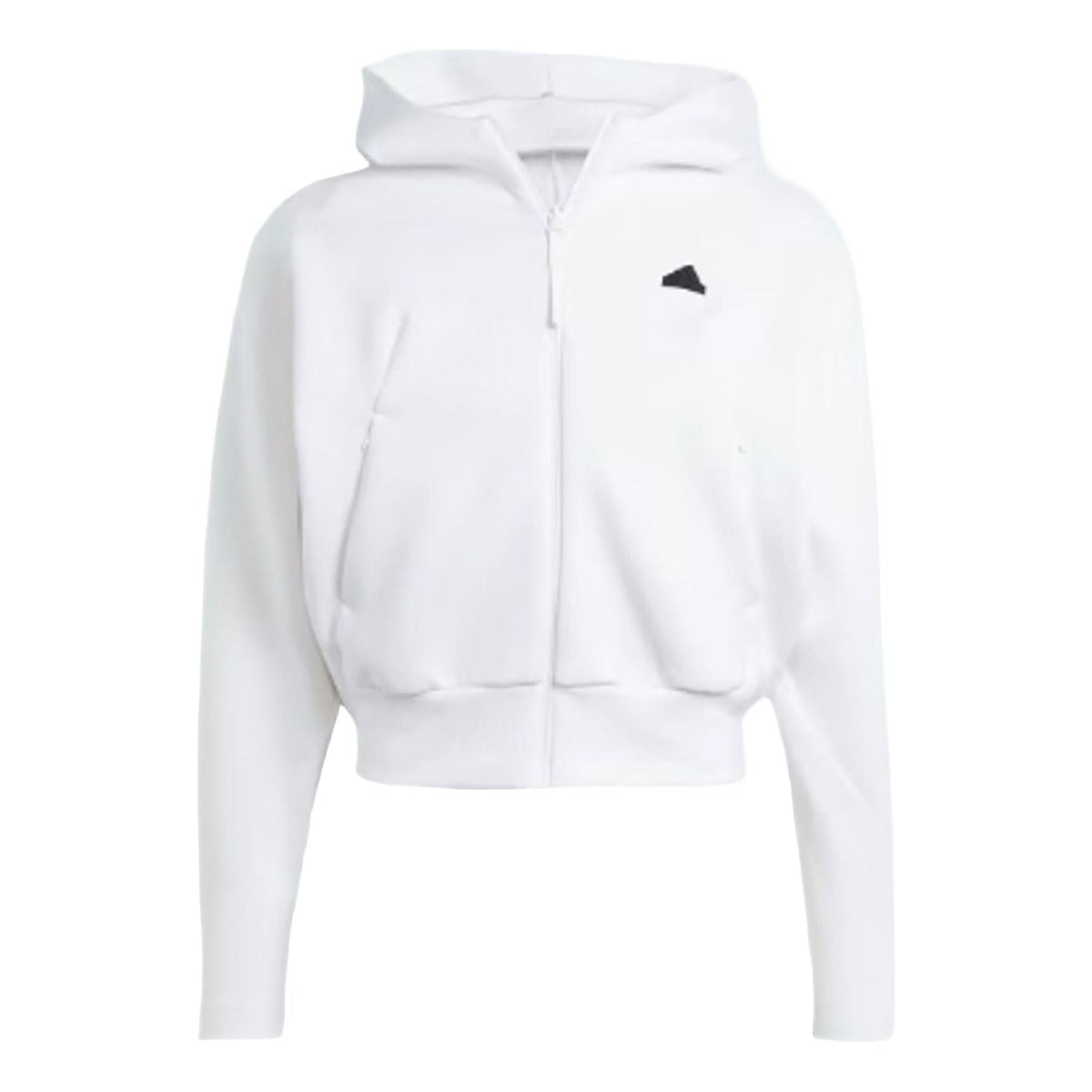 (WMNS) adidas Z.N.E. Full-Zip Hoodie Asia Sizing 'White' IN5133