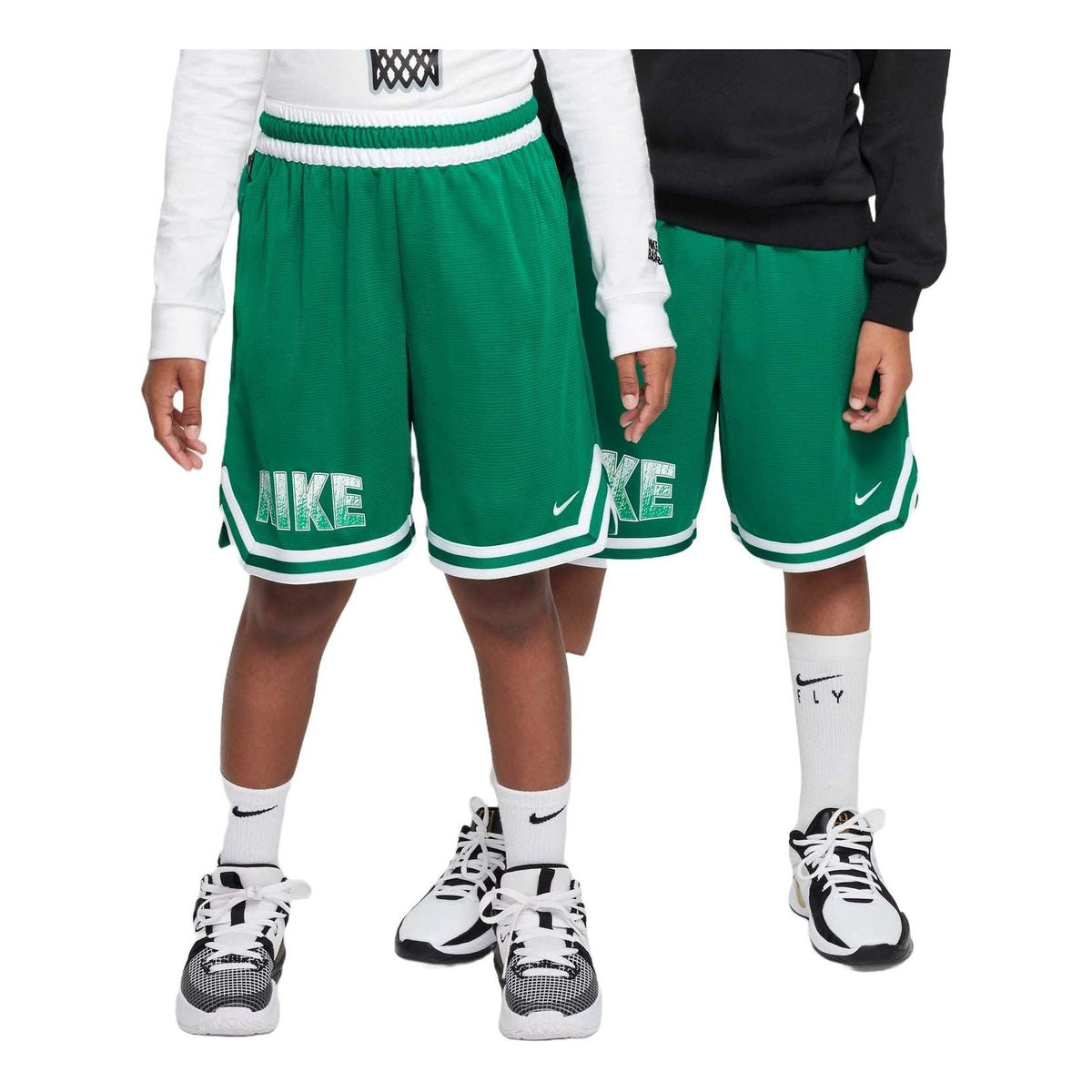 (GS) Nike DNA Culture of Basketball Dri-FIT Shorts 'Green White' FZ5262-365