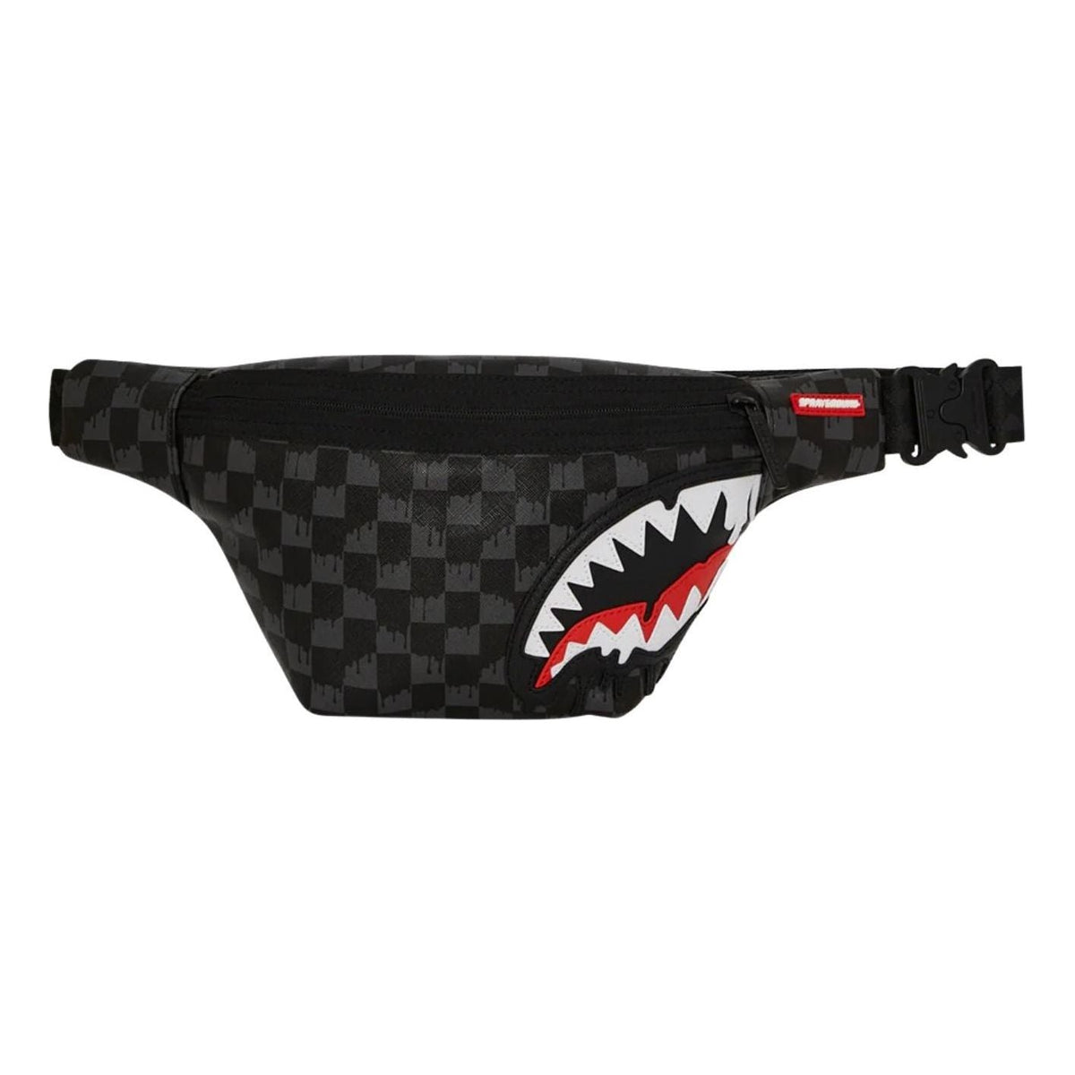 Sprayground Sharks in Paris Thunderdrip Savvy Crossbody 'Black' 910B6573NSZ