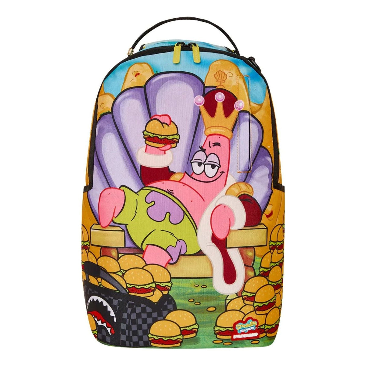 Sprayground Spongebob Krabby King Patrick Backpack 'Multicolor' W11358189220