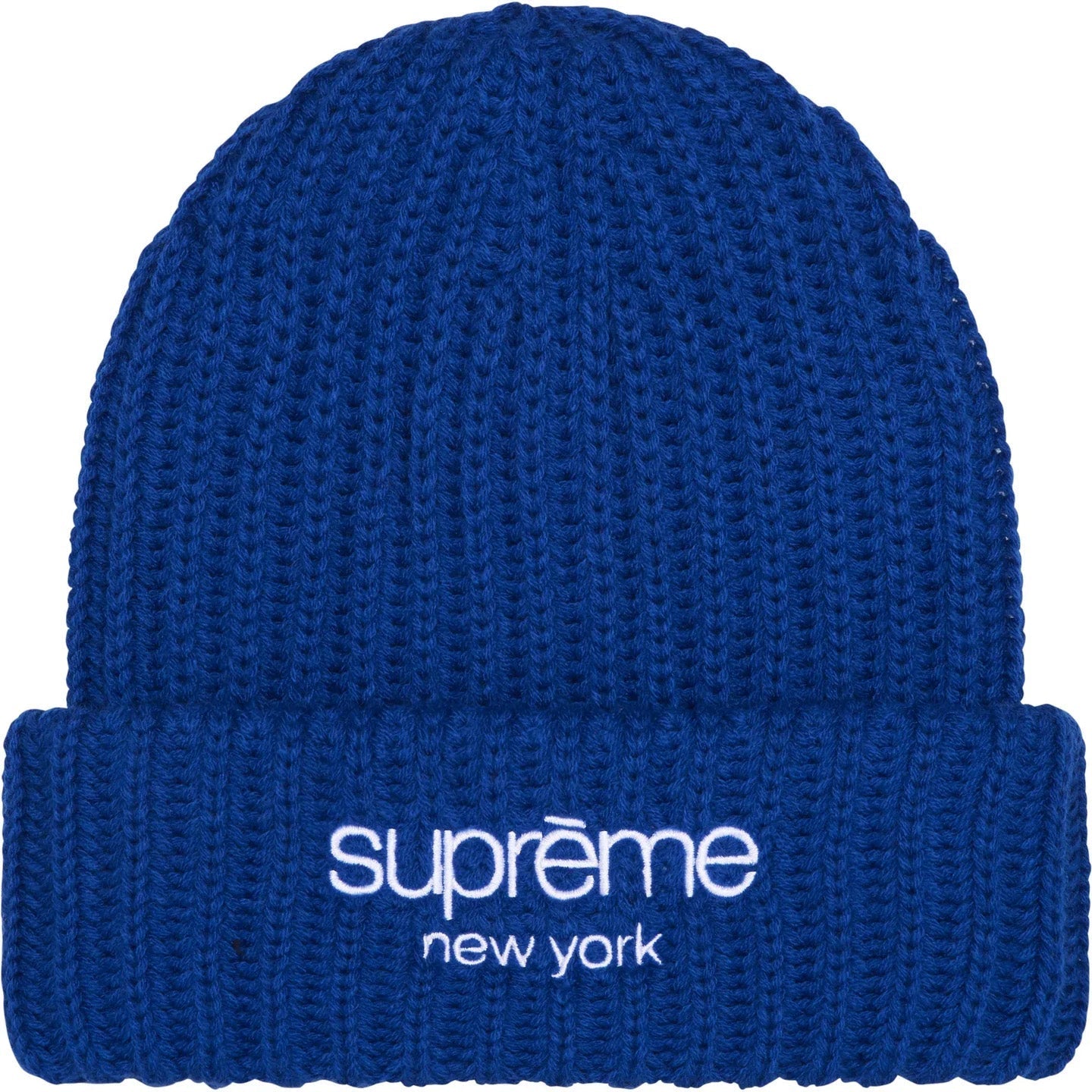 Supreme Chunky Knit Logo Beanie