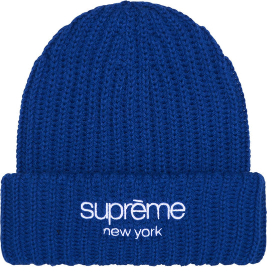Supreme Chunky Knit Logo Beanie