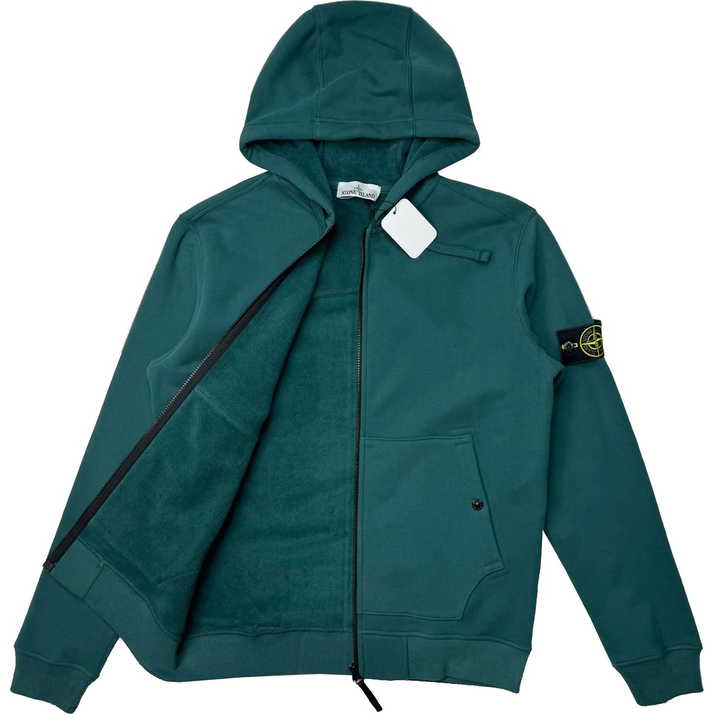 Stone Island Zip Up Hoodie