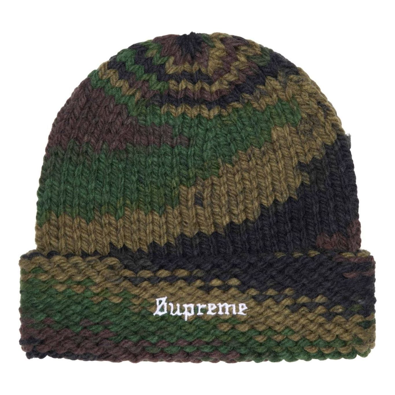 Supreme Gradient Spacedye Beanie SS24 'Olive' SUP-SS24-2401