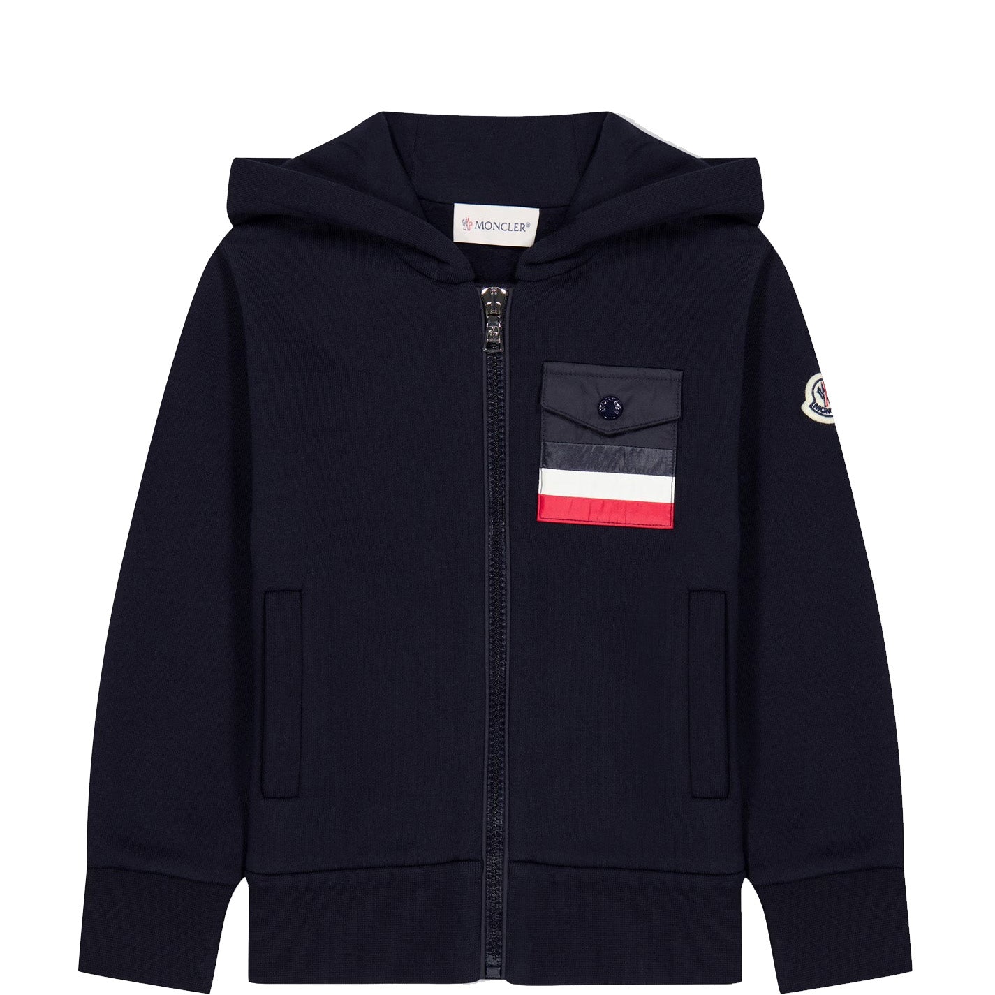 Kids Moncler Zip-Up Hoodie