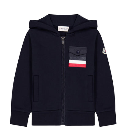 Kids Moncler Zip-Up Hoodie